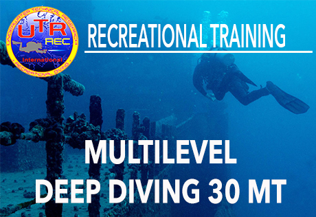 Multilevel Deep Scuba Diver - 30 Mt