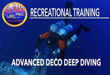 Adv Deco Deep Scuba Diver - 40 Mt / Deco in Ossigeno o EAN 50
